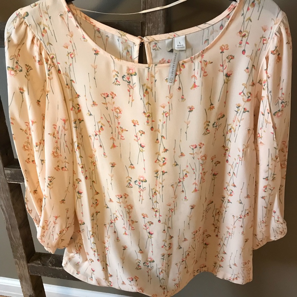 Lauren Conrad Floral Top